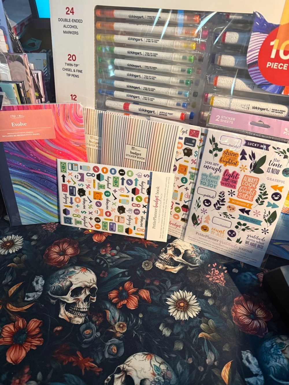 Erin condren notebook and sticker bundles. See pics